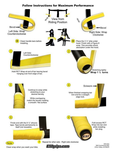 ESI RCT Bicycle Handlebar Wrap