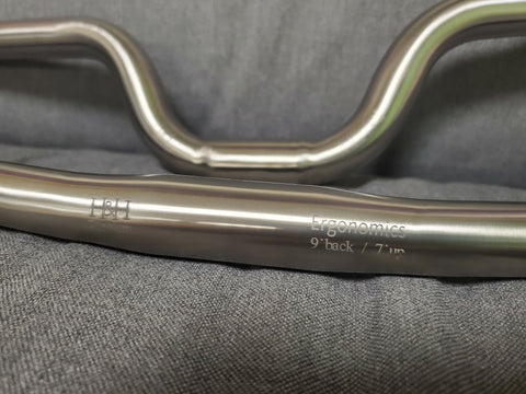 H&H Titanium Ergonomic  Handlebar for Brompton Bicycle