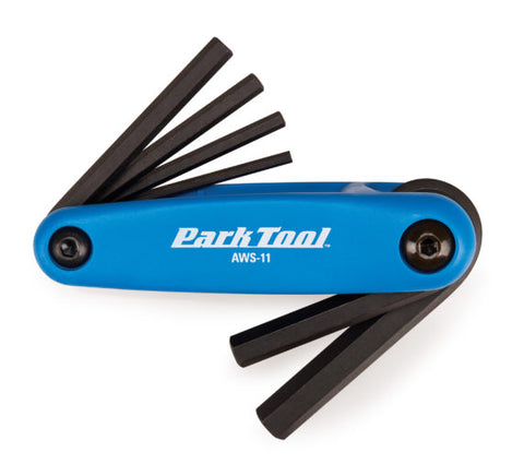 Park Tool AWS-11 Fold-Up Hex Wrench Set
