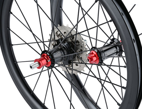 DCCH Super Noro 16" 349 7 Speed Wheelset for Brompton Bicycle