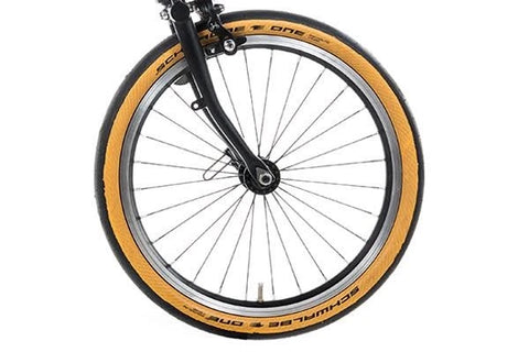 Schwalbe Kojak 349 16" Tan Wall Tyre for Brompton Bicycle