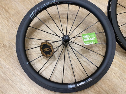 Hubsmith HS-Bumbee A349 3SP Black Wheelset for Brompton Bicycle