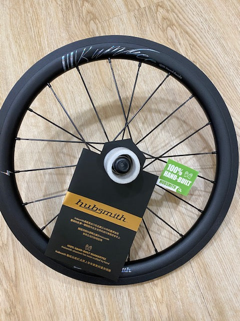 Hubsmith HS-Bumbee A349 3SP Black Wheelset for Brompton Bicycle