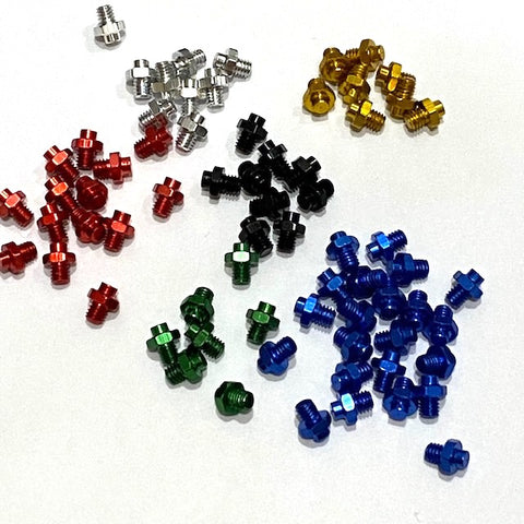 Ti Parts Workshop Aluminium Mini Pedals Replacement Studs for Brompton Bicycle