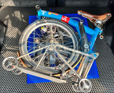 Fantastic4 Brompton Bicycle Parking Mat