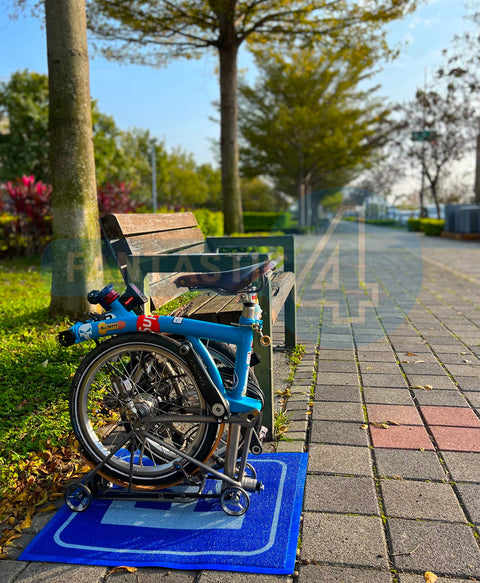 Fantastic4 Brompton Bicycle Parking Mat