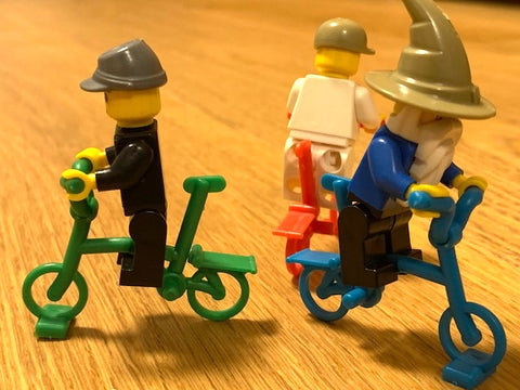 Letgo Brompton Bicycle for Lego Minifigures
