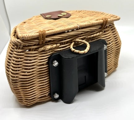 Mini Front Rattan Basket for Brompton Bicycle