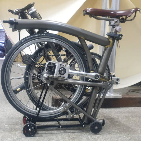 Fantastic4 "Easy Install" Mini Rear Rack for Brompton Bicycle