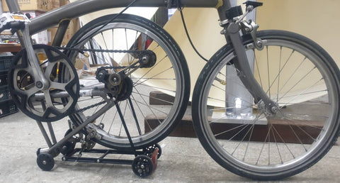 Fantastic4 "Easy Install" Mini Rear Rack for Brompton Bicycle