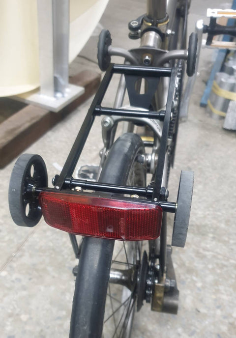 Fantastic4 "Easy Install" Mini Rear Rack for Brompton Bicycle