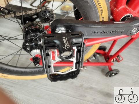 Sapience Foldable Pedals for Brompton Bicycle