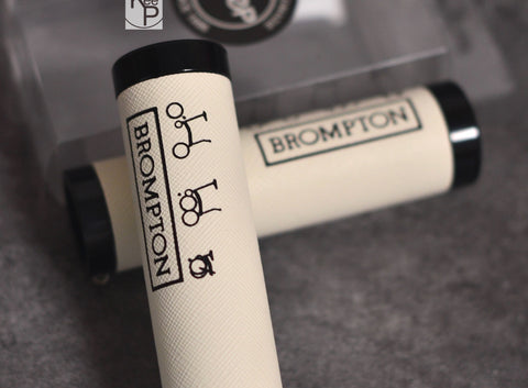 KEEP Leather Handlebar Grips for Brompton Bicycle