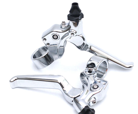 Polished Brake Lever Set for Brompton Bicycle