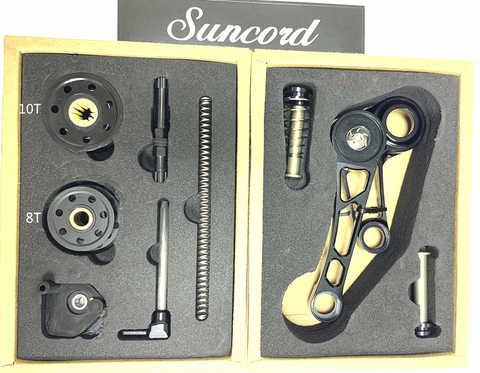 Suncord 5-7 Speed Tensioner + 7 Speed Cog Set for Brompton Bicycle