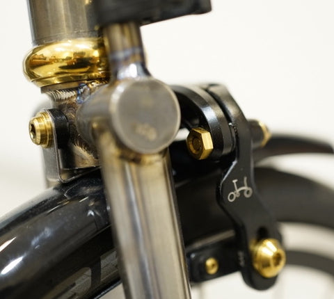 Union Jack Titanium Caliper Brake Bolt Set for Brompton Bicycle