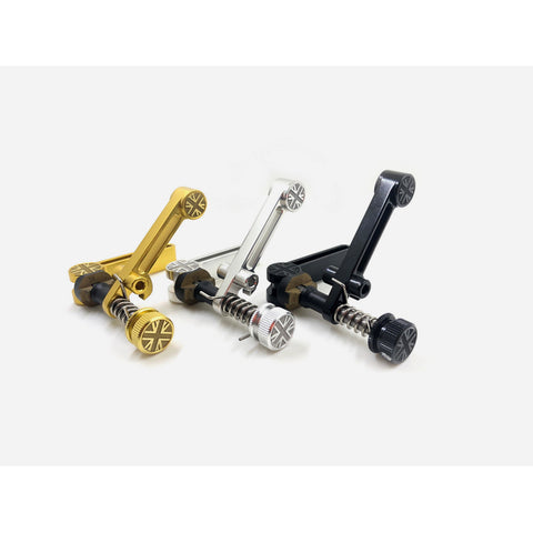 F+ Union Jack CNC Seatpost Clamp Set for Brompton Bicycle