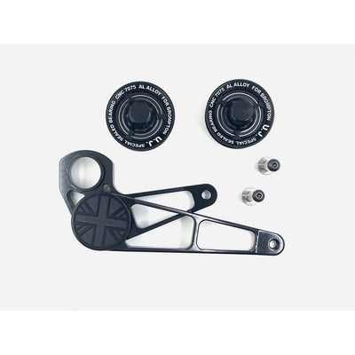 Union Jack 7075 Pulley + Tensioner Set for Brompton Bicycle