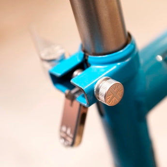 Union Jack P Style Seatpost Clamp Set for Brompton Bicycle