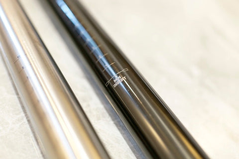 Union Jack Titanium 600mm Forward Seatpost for Brompton Bicycle