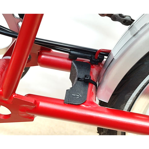 F4 Rolling-with-Seatpost-Up Gadget for Brompton Bicycle