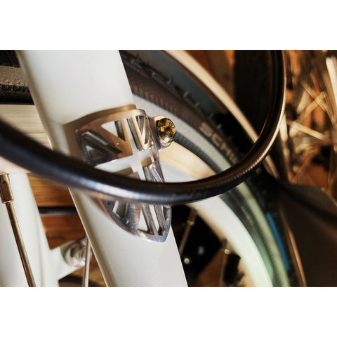 Union Jack Cable Fender Disc Wire Guard for Brompton Bicycle