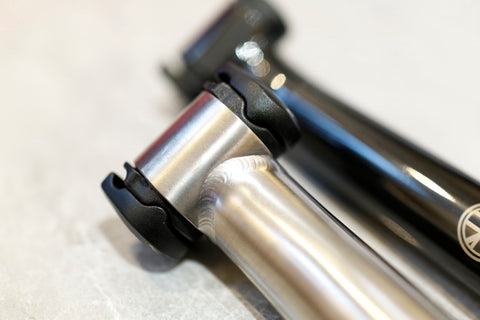Union Jack Titanium 600mm Forward Seatpost for Brompton Bicycle