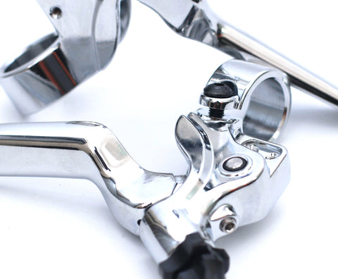 Polished Brake Lever Set for Brompton Bicycle