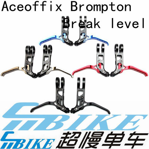 ACE CNC Ultralight Bicycle Brake Levers for Brompton Bicycle