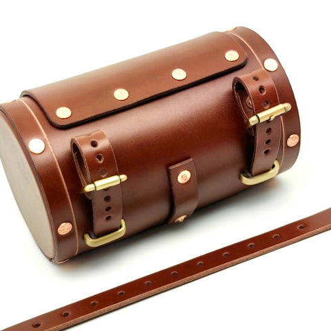 KEEP Leather Saddle Bag for Brompton Bicycle