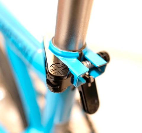 Union Jack P Style Seatpost Clamp Set for Brompton Bicycle