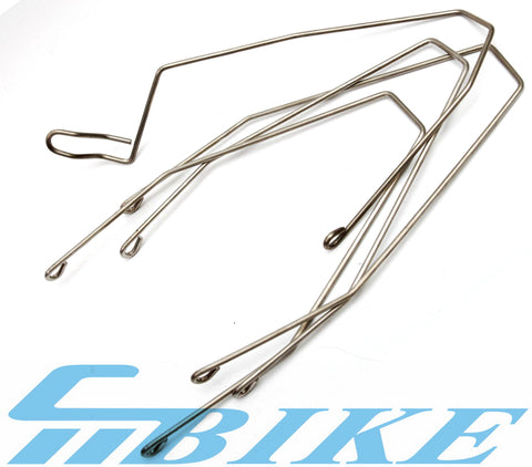 ACE Titanium Mudguard Stays Set