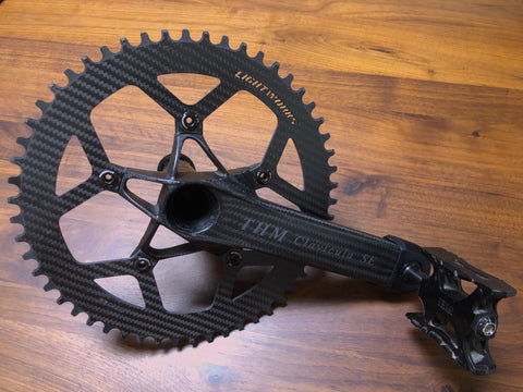 Lightworks V2 Ultralight Carbon Bicycle Chainring