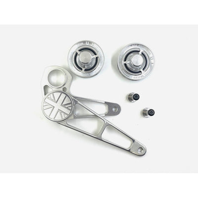 Union Jack 7075 Pulley + Tensioner Set for Brompton Bicycle