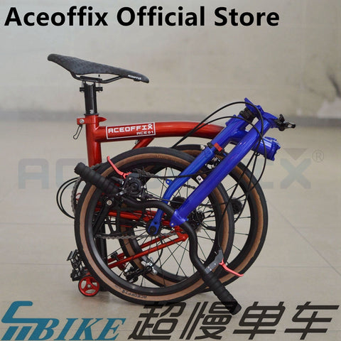 ACE 2021 9.8kg 3 Speed Folding Bike Complete Set