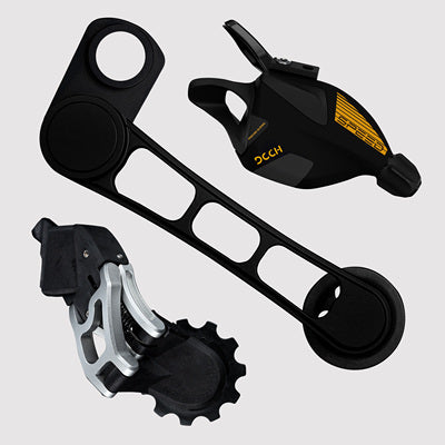 DCCH 7 Speed Tensioner + Shifter Set for Brompton Bicycle