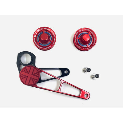 Union Jack 7075 Pulley + Tensioner Set for Brompton Bicycle