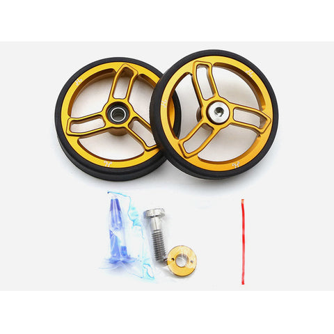 H&H 63mm/70mm Easy Wheels for Brompton Bicycle