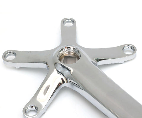 Polished Crankset for Brompton Bicycle