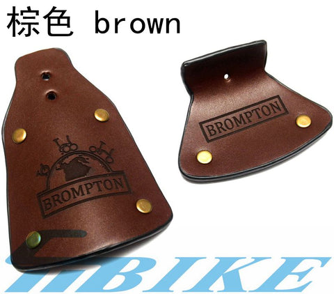 ACE Handmade Leather Mudflap for Brompton Bicycle