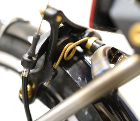 Union Jack Titanium Caliper Brake Bolt Set for Brompton Bicycle