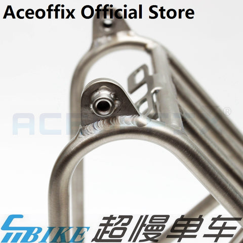 ACE Titanium Standard Type Rear Rack for Brompton Bicycle