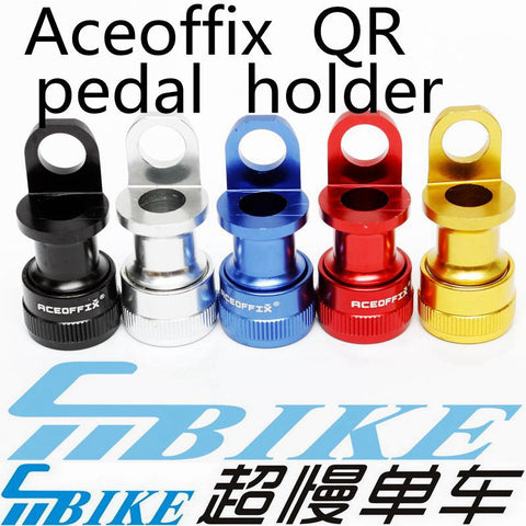 ACE Titanium Pedals Holder for Brompton Bicycle