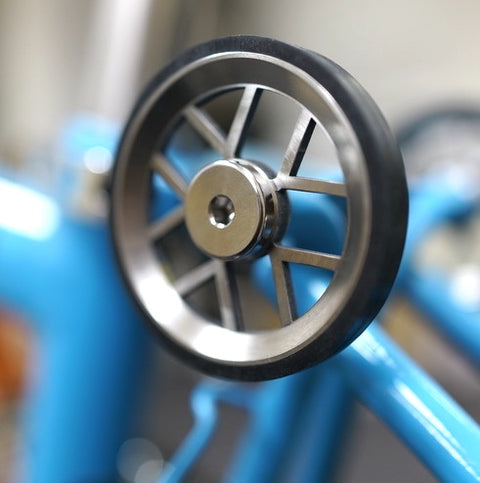 Union Jack 65mm Titanium Easy Wheels for Brompton Bicycle