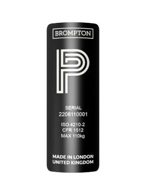 Custom Metal Frame Badge for Brompton Bicycle