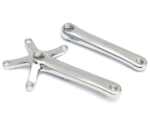 Polished Crankset for Brompton Bicycle