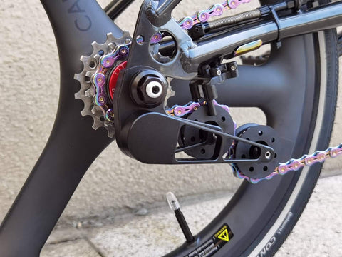 Lightworks CNC 7075 Aluminium Tensioner for Brompton Bicycle