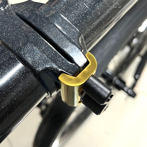Titanium Hinge Clamp Plate for Brompton Bicycle P Line