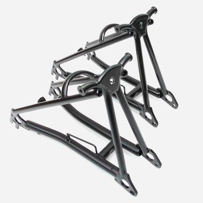 Fantastic4 Replacment 4130 Steel Frame / Triangle / Fork / Stem Set for Brompton Bicycle