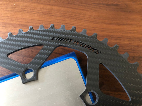 Lightworks V2 Ultralight Carbon Bicycle Chainring